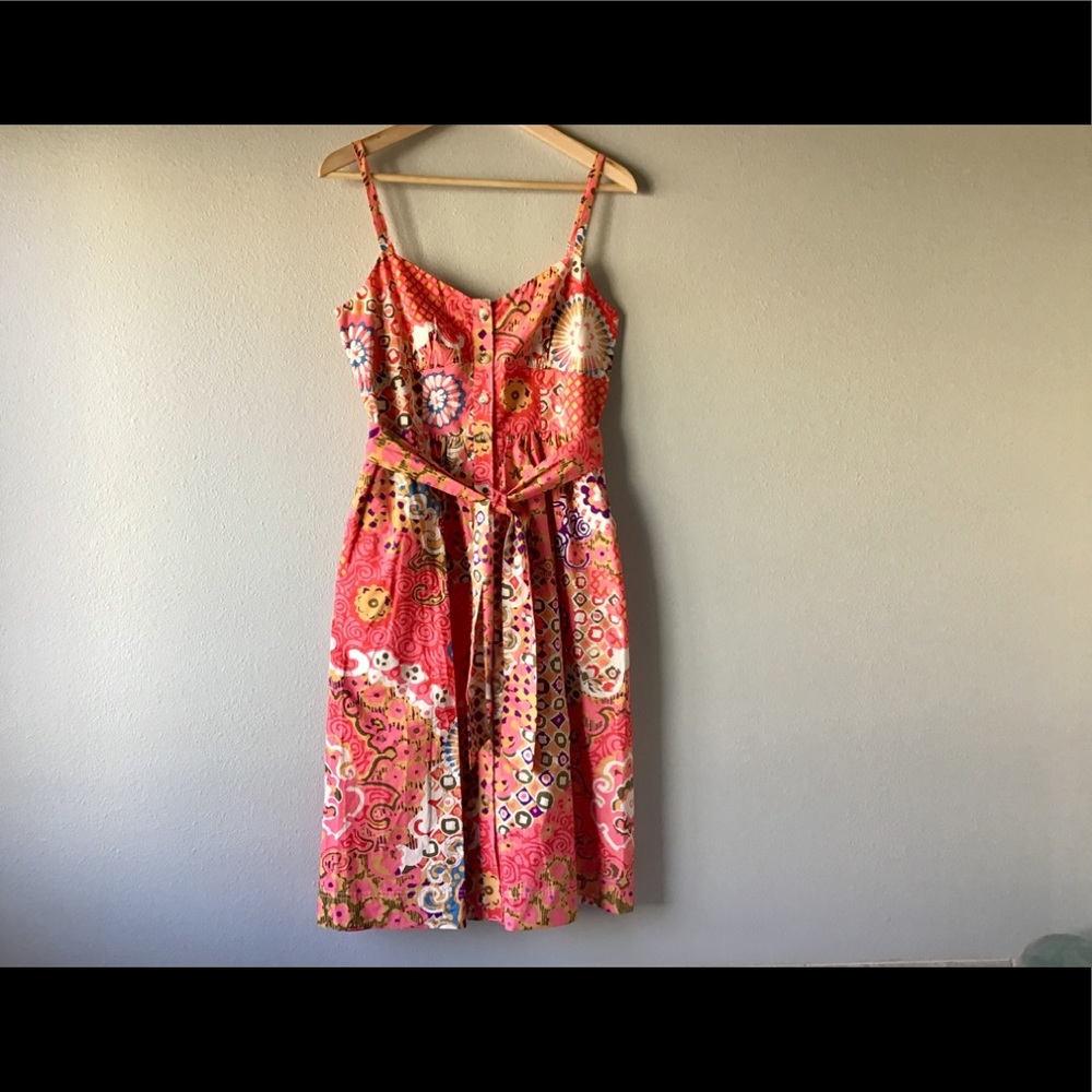 NWT J.CREW Sundress in cotton poplin paisley Sz 4 - Picture 2 of 4